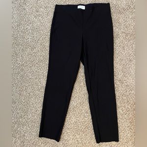 Elle Ankle Crop Black Dress Pants, Size Small